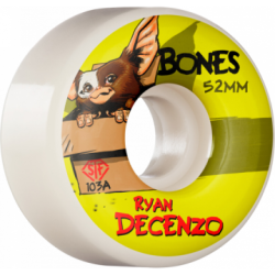 Roues Skate Bones STF 52mm V2 Decenzo Gizzmo 103A
