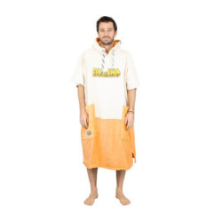 Poncho ALL-IN V Poncho Beach Crew Hoody Car Eccru