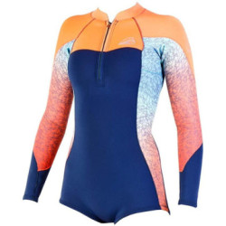 Combinaison Shorty SOORUZ ABYSS LS 2/2 Mini Zip Navy L