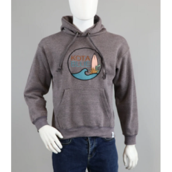 Sweat KOTA BLUE Gris Chiné Unisexe