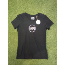 T-shirt LOOPS Noir Femme