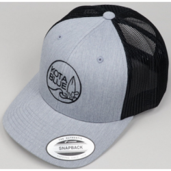 Casquette KOTA BLUE Logo Grise/Noir