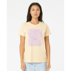 T-Shirt RIPCURL Sol Seeker Standart Lemon