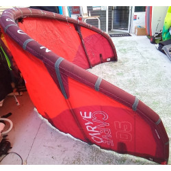 Aile Kitesurf North Carve 5m² Rouge Occasion