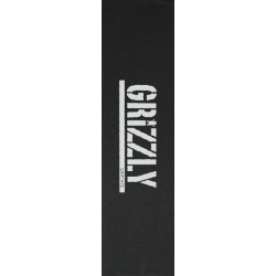 Grip GRIZZLY Stamp Print White 9x33