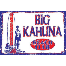PLAQUE BIG KAHUNA BEACH CLUB