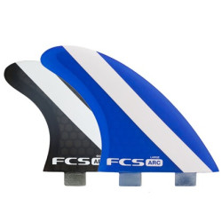 FCS ARC Large PC Tri-Quad Retail Fins