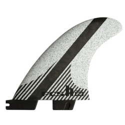 FCS II FW PC Carbon White Medium Tri Retail Fins