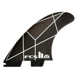 FCS II KA PC White/Grey Large Tri Retail Fins