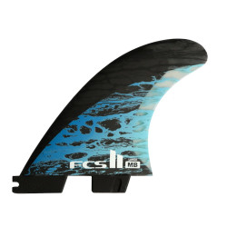 FCS II MB PC Carbon Blue Large Tri Retail Fins