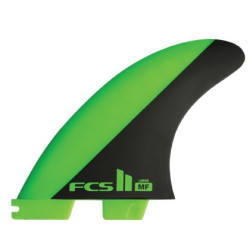FCS II MF PC Green/Black Large Tri Retail Fins