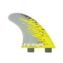 FCS PC-2 Acid Smoke Tri Retail Fins