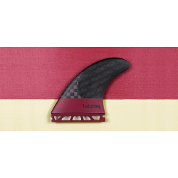 Ailerons Thruster Futures VII F8 (Vector 2) Black Stix 3.0 Violet/Carbon
