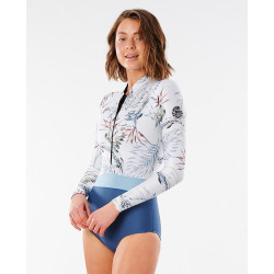 Shorty Rip Curl Manches Longues Searchers Femme 1/1 Bleu 4
