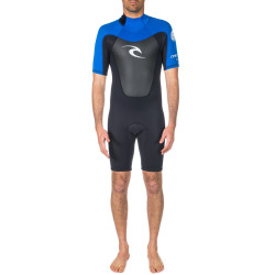 Shorty Rip Curl Omega 1.5 Back Zip Bleu S