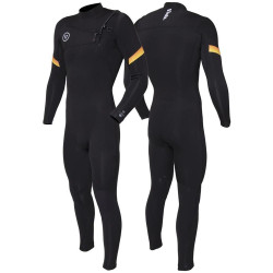 Combinaison Vissla 7 Seas Raditude 4/3 Front Zip Noir L