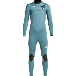 Combinaison Xcel Comp Tinfoil Junior 4/3 Front Zip Vert 8