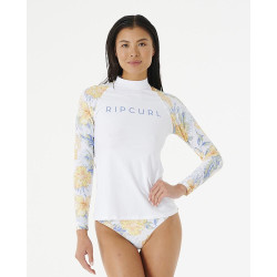 Lycra Rip Curl Manches Longues anti-UV Always Summer Femme Blanc L
