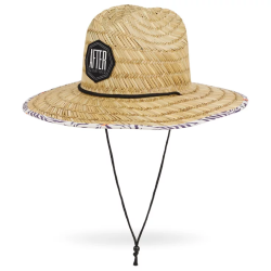 chapeau AFTER ESSENTIELS -Straw Hat L/XL Spring Leaves