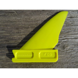 Aileron K4 FINS Dugong Front Slot Box Twin Fins Jaune  12
