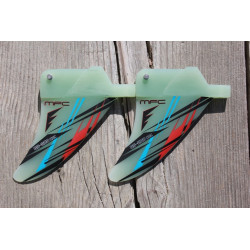 Aileron MFC Quad QS 200 Avant G10 US Box Twin Fins (la paire)