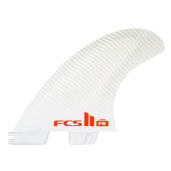 FCS II FW PC Large White Tri Retail Fins