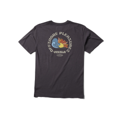 Vissla Offshore Pleasures SS PKT Tee - Phantom Gris S