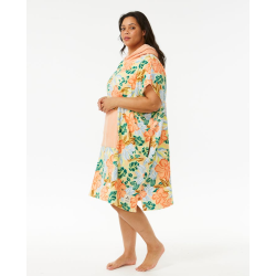 Ponche à Capuche Rip Curl Mixed Femme Orange