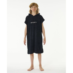 Poncho à Capuche Rip Curl Brand Junior Noir/Gris L