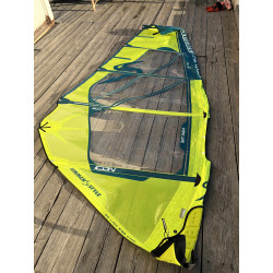 Voile Windsurf Simmer Icon 5.0 Yellow Petrol Occasion 2021