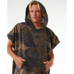 Poncho serviette à capuche RIPCURL Combo Black/Olive