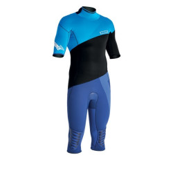 Combinaison ION Strike Manches Courtes Overknee 3/2 Back Zip Bleu XS Occasion