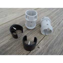 Bagues et Clip Wishbone North Double Pin Lock XL/33 (2pcs)