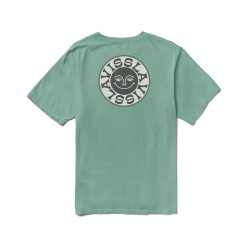 Vissla Solar Smiles Organic Tee - Jade Vert S
