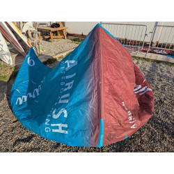 Aile Kitesurf AIRUSH Ultra V4 9m² Red and Teal Occasion