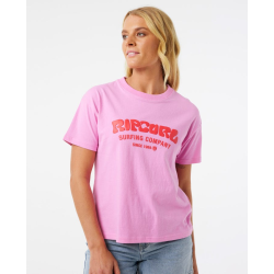 T-shirt RIPCURL Surf Puff Pink