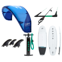 Pack Kitesurf NORTH Carve Pacific Blue 7m 2022
