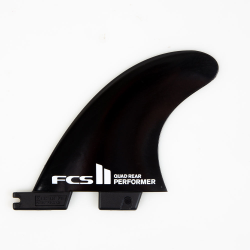 Ailerons FCS II Performer Black Medium Quad Rear