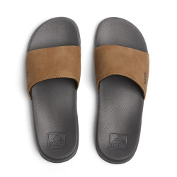 Tongs REEF One Slide Grey Tan