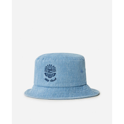 Chapeau en jeans Short Brim Bucket