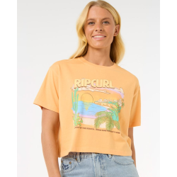 T-shirt RIPCURL La Paloma Pastel Orange