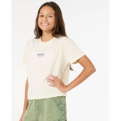 T-shirt RIP CURL Sun & Sea Crop Fille