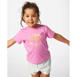 T-shirt RIPCURL Rainbow Logo/Desto Fille