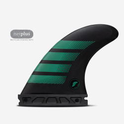 Dérives Thruster FUTURES F6 ALPHA series Carbon Teal Taille M