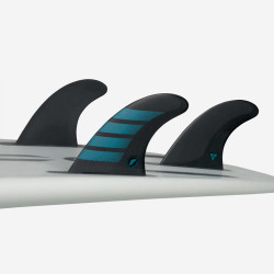 Dérives Thruster FUTURES F4 ALPHA series Carbon Aqua Taille S