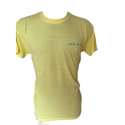 T-Shirt KOTA BLUE Carro Dos Jaune Pale