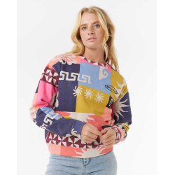 Sweat à cold rond RIPCURL Keepsakes Multicolor