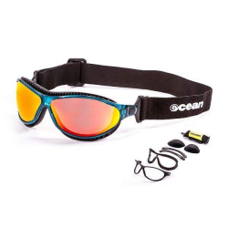 Lunettes OCEAN SUNGLASSES Fuego Bleu Polarisées