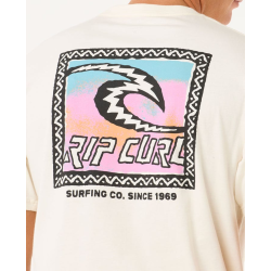 T-shirt RIPCURL Raw Energy Trad Boy Bone