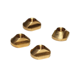 T-Nuts DUOTONE Tracknut Brass M8 (4pcs)